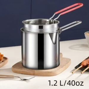 سر القلي الذهبي: مقلاة الستانلس ستيل العائلية الفاخرة