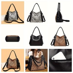 حقيبة الكتف بطبعة الفهد: لمسة أناقة عصرية لمظهرك اليومي