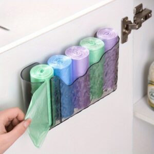 وداعاً للفوضى: منظم أكياس القمامة الجداري الأمثل لمنزلك!