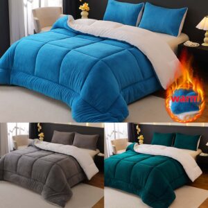 لحاف الفخامة الشتوي: دفء مخملي لجميع الفصول