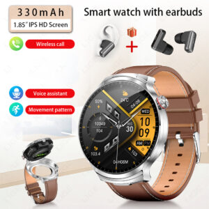 ساعة LIGE الذكية وسماعات الأذن: رفيقك الشامل للأناقة والاتصال!