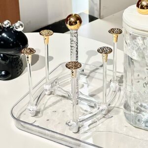 حامل الأكواب الذكي: تنظيم وتجفيف بلمسة عصرية