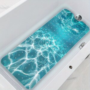 تألق المحيط، أمان العائلة: بساط الحمام الأزرق المتلألئ