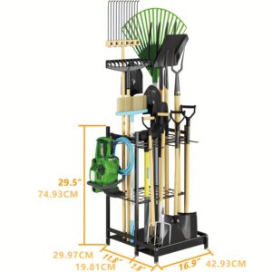 وداعاً للفوضى: منظم أدوات الجراج والحديقة فائق التحمل