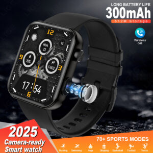 ساعة LIGE الذكية بالكاميرا: التقط، اتصل، وتتبع كل لحظة!