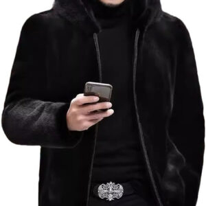 درع الشتاء الأنيق: جاكيت رجالي فاخر لدفء لا مثيل له وحضور آسر