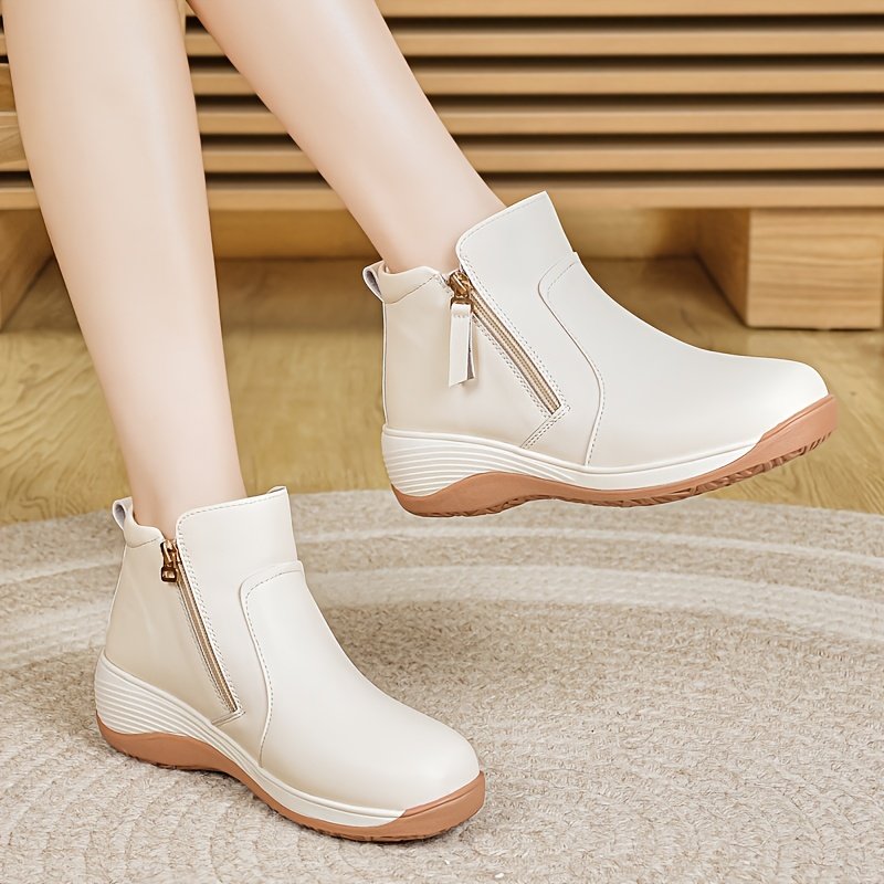 Bold Elegance & Ultimate Comfort: The Platform Ankle Boot for Every Occasion! - Image 4