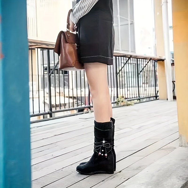 Winter Wedge Boot: Unmatched Warmth, Style, and Comfort! - Image 6