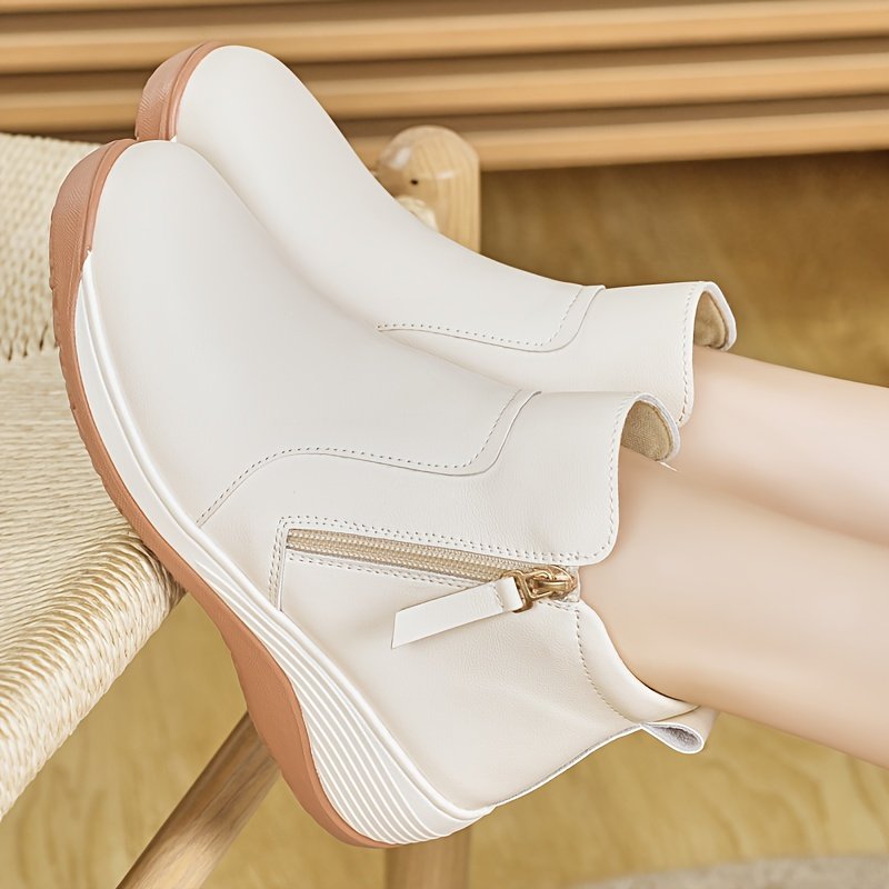 Bold Elegance & Ultimate Comfort: The Platform Ankle Boot for Every Occasion! - Image 5