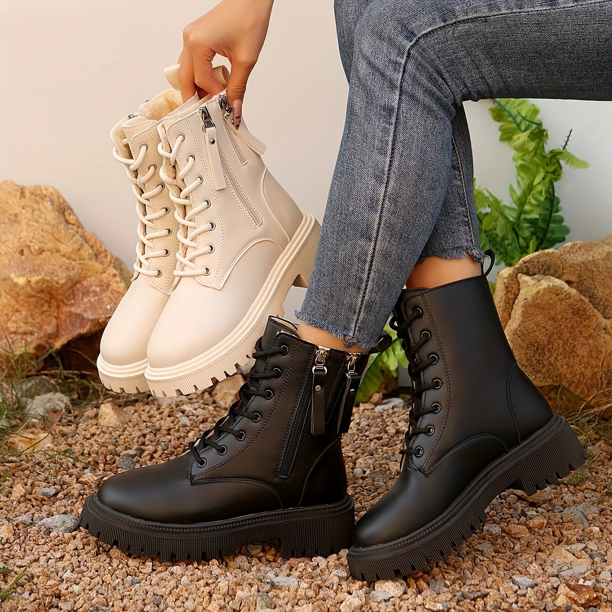 Elegant Winter Boots: Unrivaled Warmth & Eye-Catching Style! - Image 2