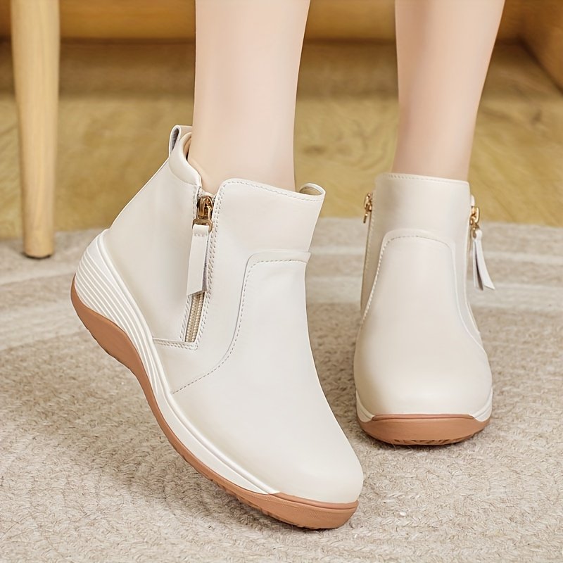 Bold Elegance & Ultimate Comfort: The Platform Ankle Boot for Every Occasion! - Image 3