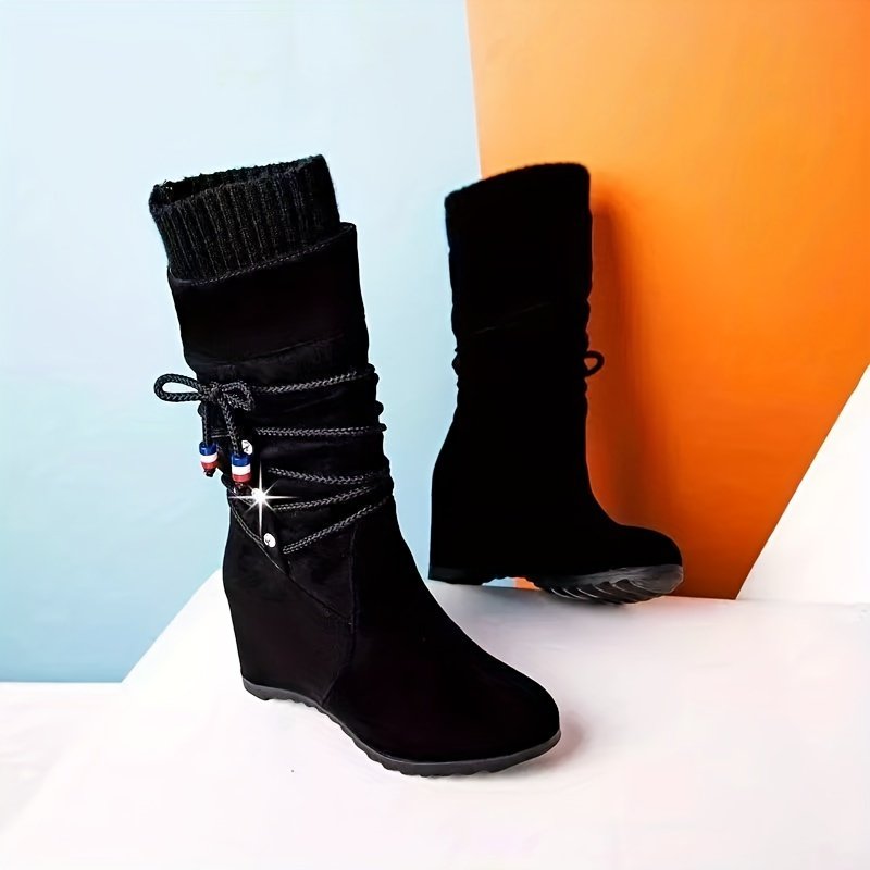 Winter Wedge Boot: Unmatched Warmth, Style, and Comfort! - Image 7