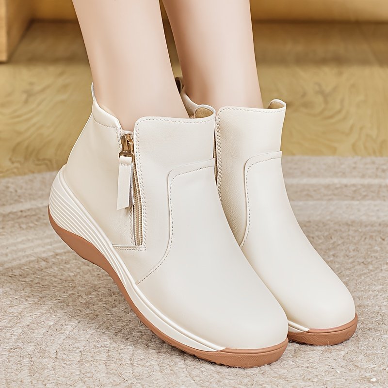 Bold Elegance & Ultimate Comfort: The Platform Ankle Boot for Every Occasion! - Image 2