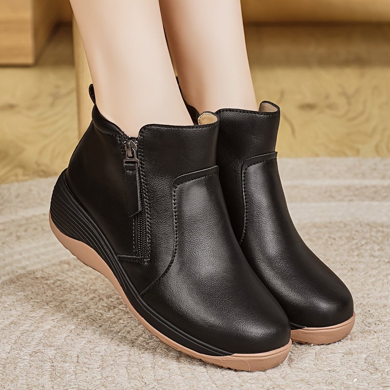Bold Elegance & Ultimate Comfort: The Platform Ankle Boot for Every Occasion! - Image 7