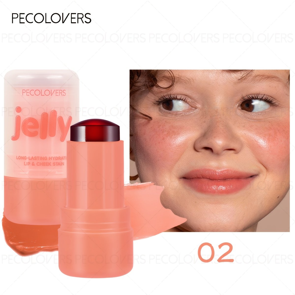 3-in-1 Magic Touch: Waterproof Blush Stick for Unrivaled Radiance - Image 5