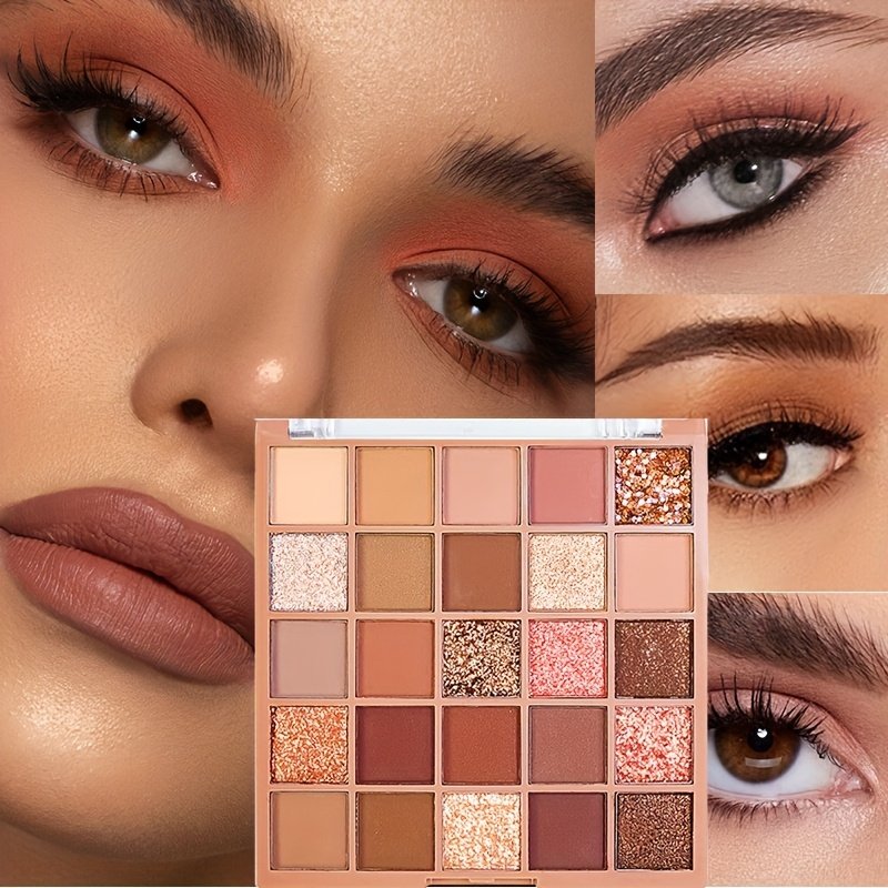 Your Eyes' Radiance Begins Here: MGL 25-Shade Enchanting Eyeshadow Palette!