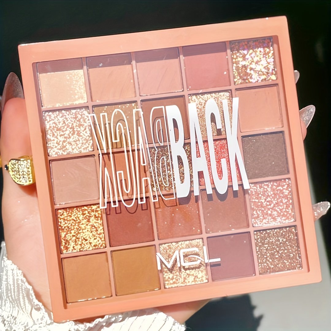 Your Eyes' Radiance Begins Here: MGL 25-Shade Enchanting Eyeshadow Palette! - Image 5