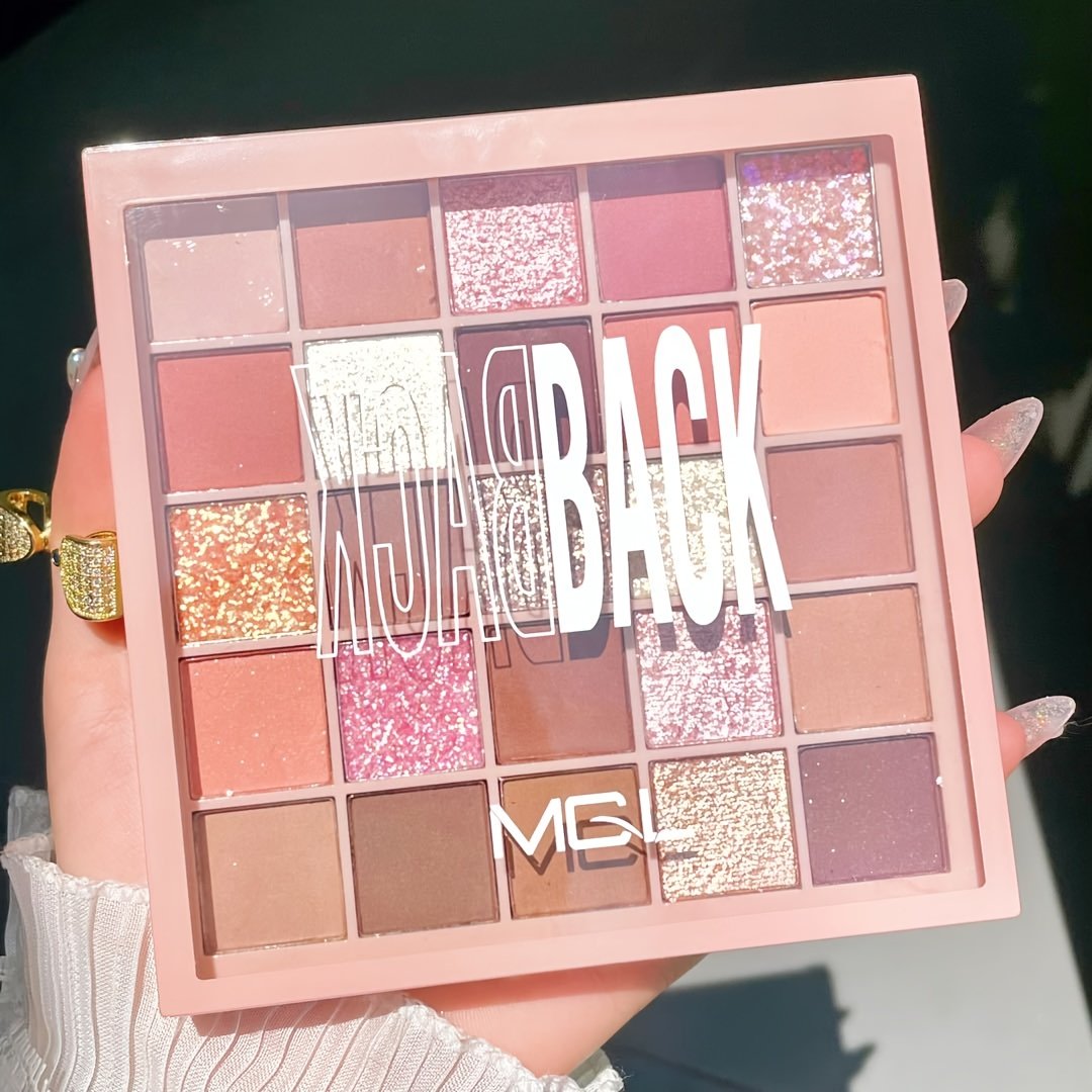 Your Eyes' Radiance Begins Here: MGL 25-Shade Enchanting Eyeshadow Palette! - Image 3