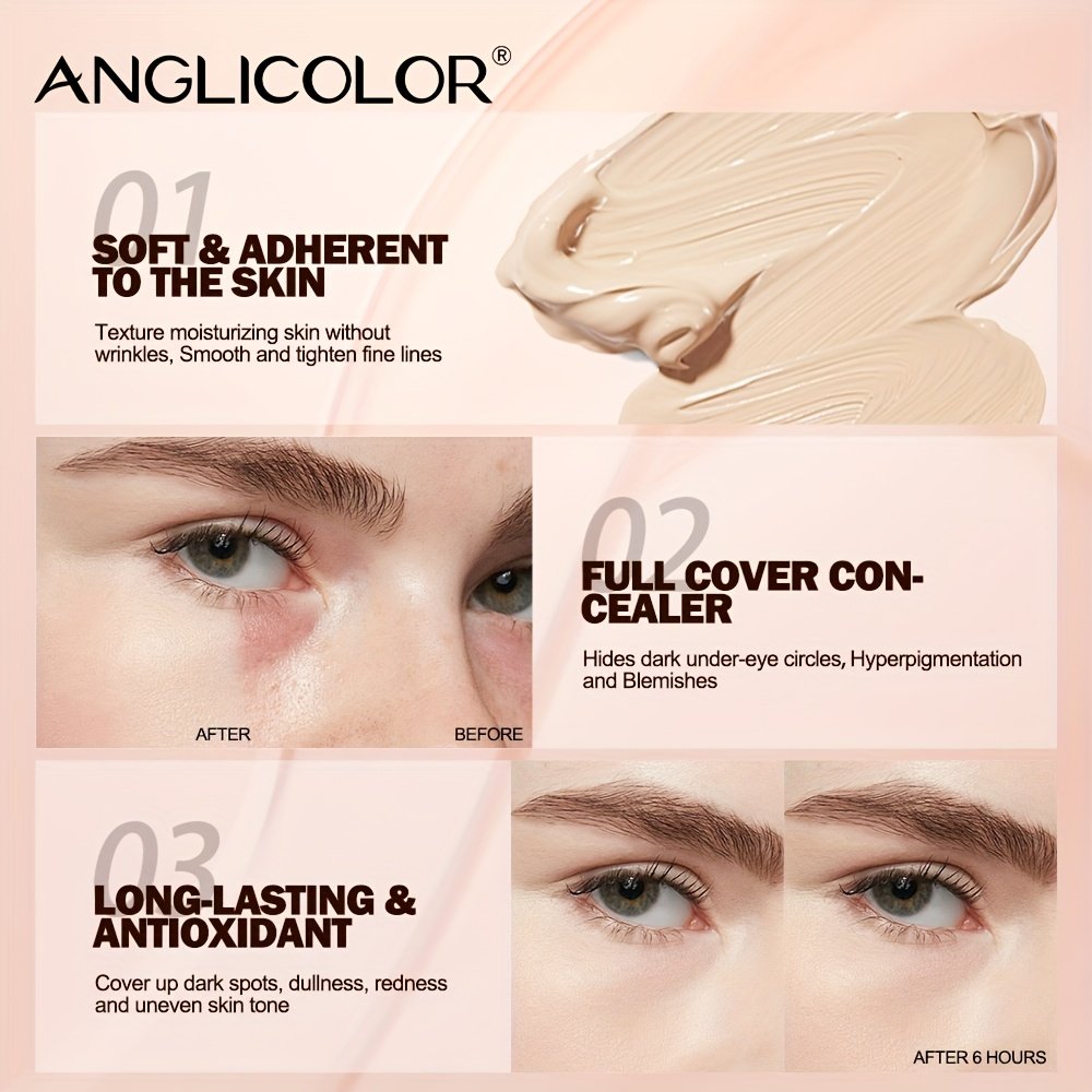 Triple Color Concealer: Unrivaled Flawless Coverage – Banish Flaws, Embrace Radiance! - Image 8