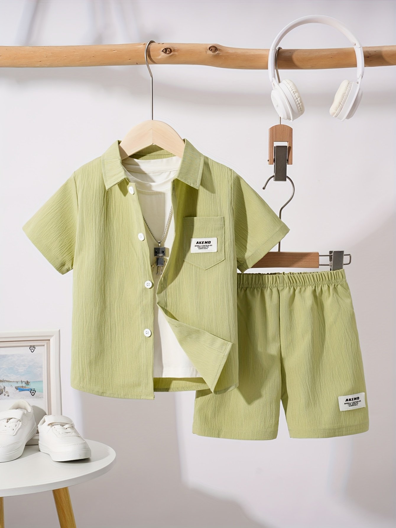 סט קיץ לבנים: סגנון שאין כמותו ונוחות לאורך זמן! – תמונה 3