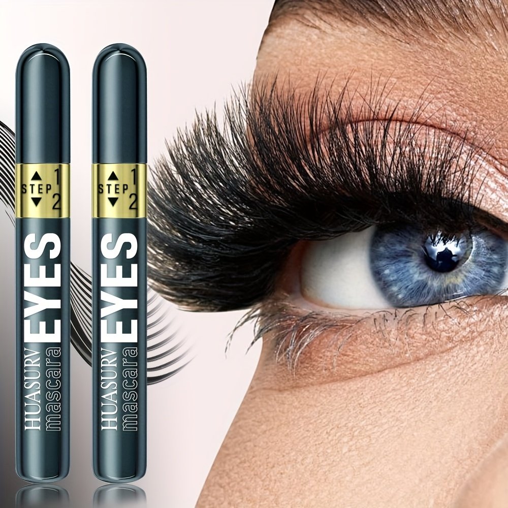 Captivating Eyes Without Limits: HUASURV Dual-Action Mascara for Ultimate Allure!