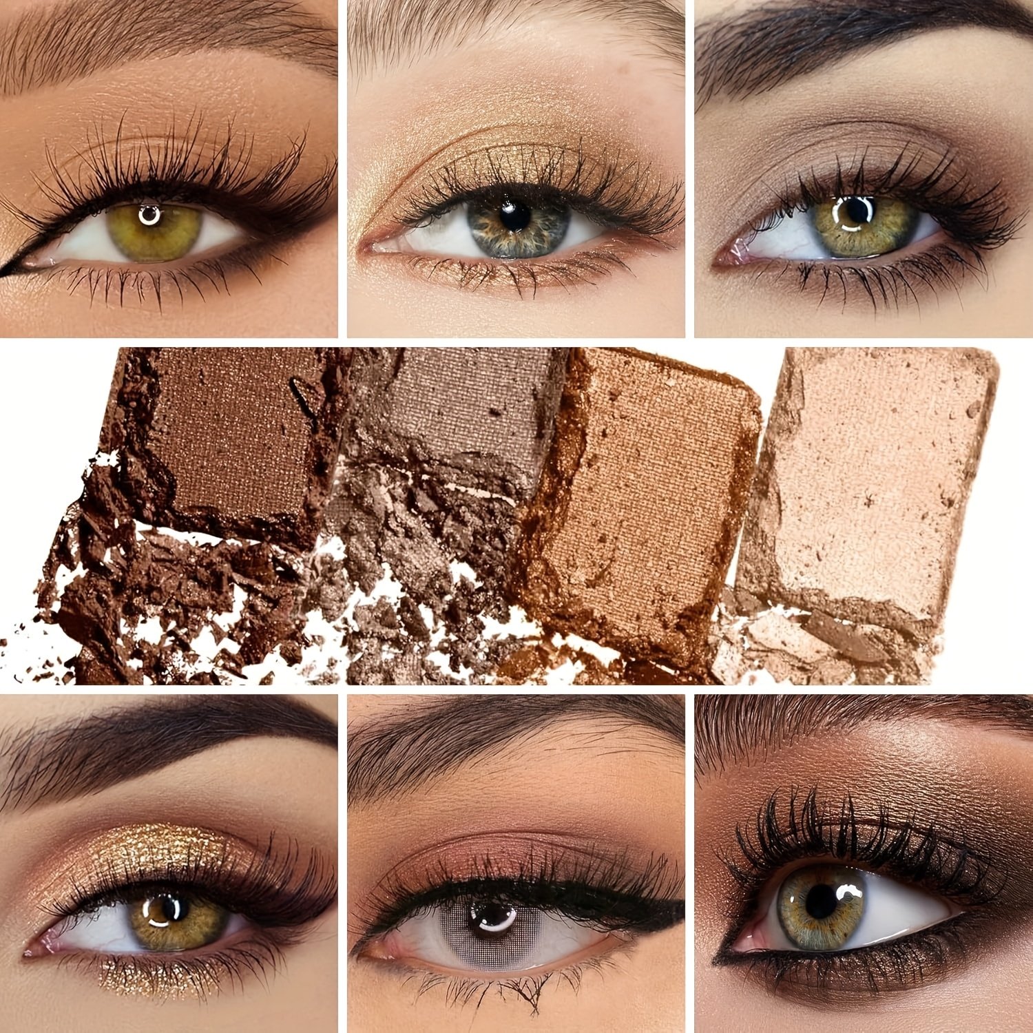 Your Dream Eyeshadow Palette: 35 Earth-Toned Shades for Lasting Radiance & Endless Creativity! - Image 10