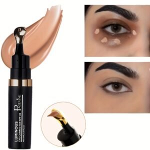 Waterproof & Smudge-Proof Concealer - Long-Wear Full Coverage Matte for Dark Circles & Imperfections