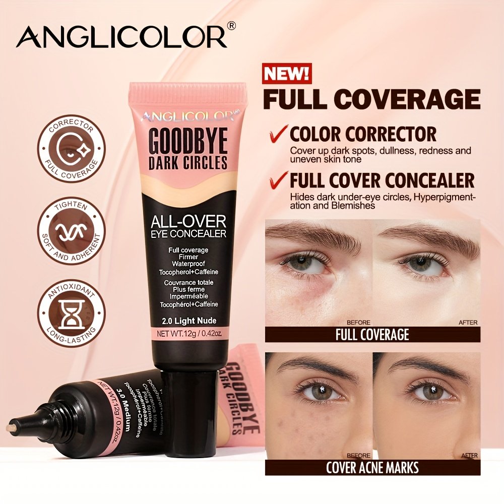 Triple Color Concealer: Unrivaled Flawless Coverage – Banish Flaws, Embrace Radiance! - Image 4