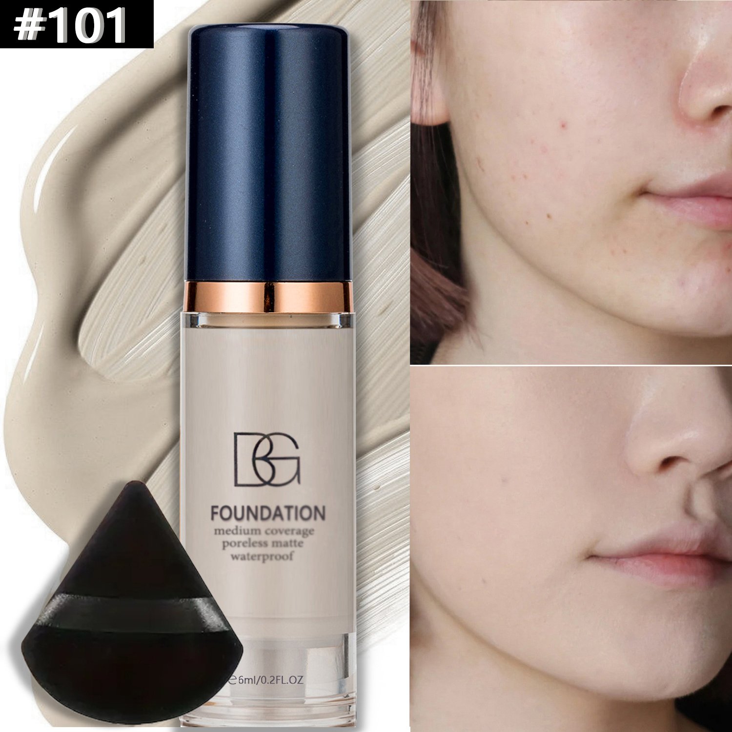 Master Your Beauty with the Liquid Foundation Duo: Perfect Coverage, Lasting Radiance! - Image 3