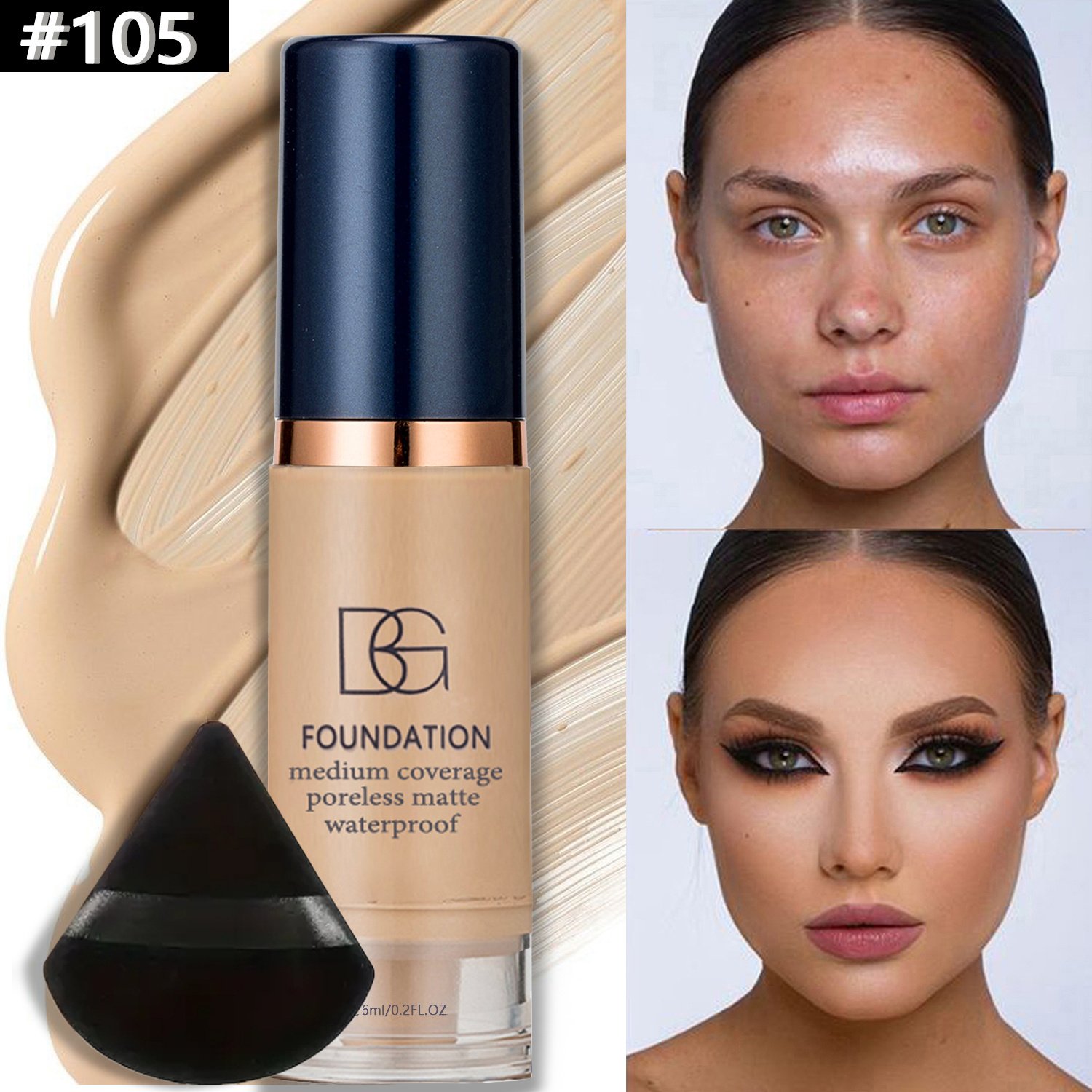 Master Your Beauty with the Liquid Foundation Duo: Perfect Coverage, Lasting Radiance! - Image 13
