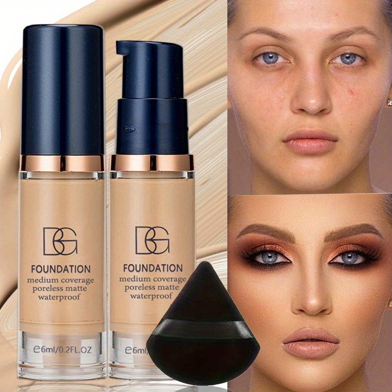 Master Your Beauty with the Liquid Foundation Duo: Perfect Coverage, Lasting Radiance!