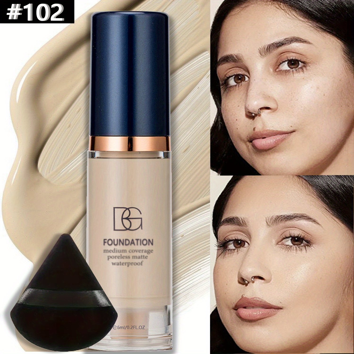 Master Your Beauty with the Liquid Foundation Duo: Perfect Coverage, Lasting Radiance! - Image 8