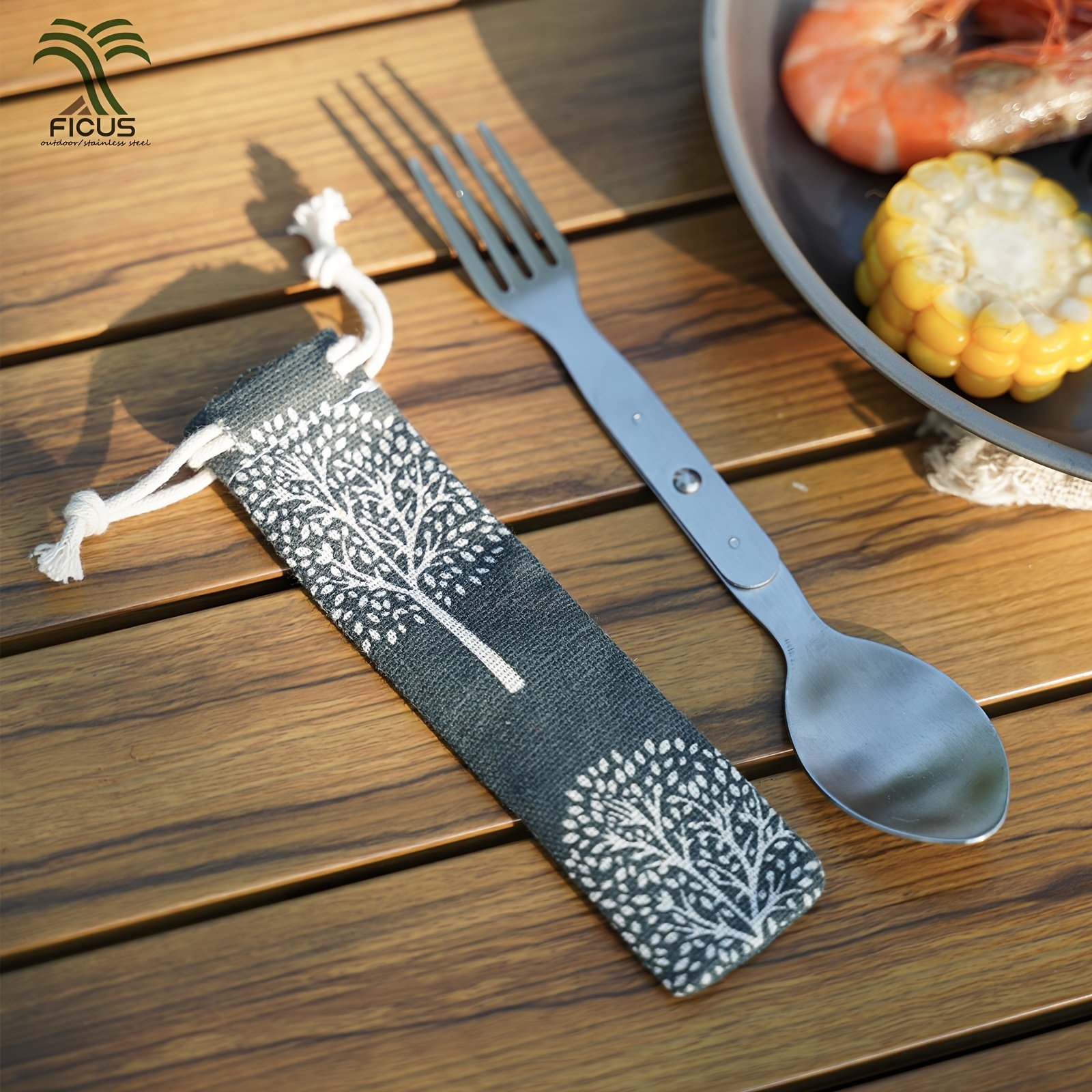 Your Ultimate Companion for Every Adventure: The Foldable Integrated Spoon and Fork! - Image 6