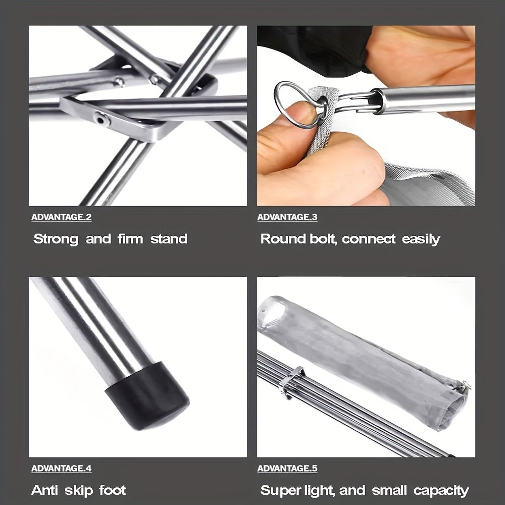 Adventure Blaze: Luxury Portable Log Holder & Fire Pit - Image 6