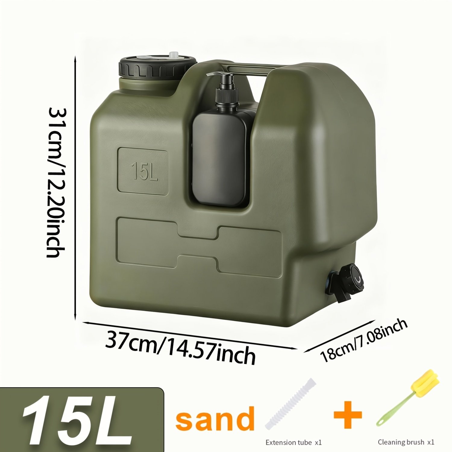 Green Tactical Bucket: Your All-in-One Companion for Every Adventure and Cleanliness! - Image 12