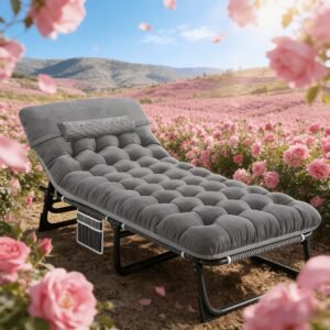 استرخاء فاخر أينما كنت: سرير التخييم المتين والقابل للطي