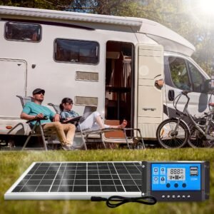 אנרגיה סולארית ניידת: פאנל סולארי 100 וואט לחופש מוחלט!