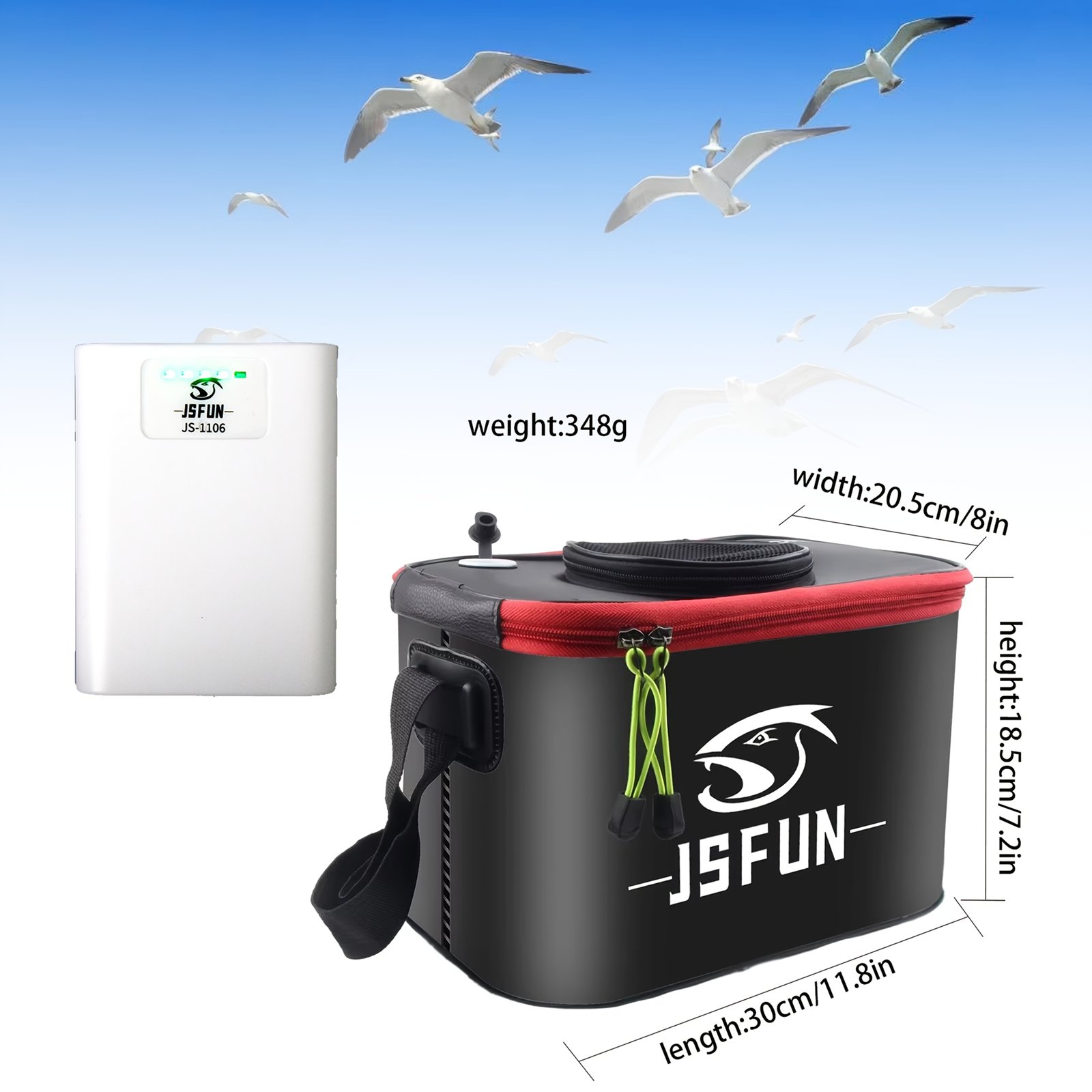 JSFUN: دلو الصيد الذكي.. حافظ على صيدك حيًا ونشطًا! - الصورة 12