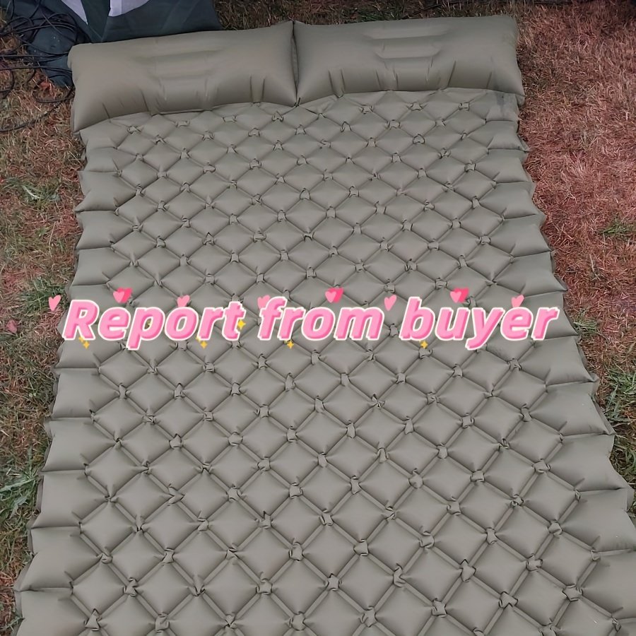 راحة لا تضاهى لشخصين: بساط النوم الهوائي المثالي لمغامراتك - الصورة 2