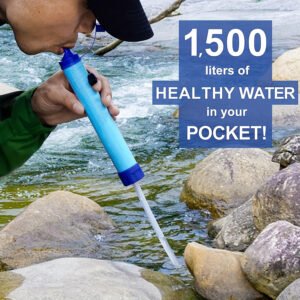 Extreme Water Filter Straw: Instant Purity, Lasting Protection.
