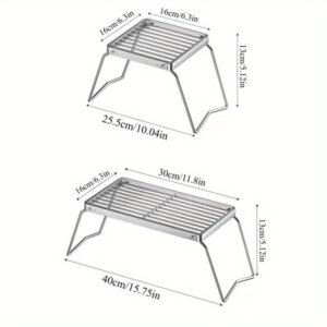 Adventure Flame: Portable and Practical Camping Grill!