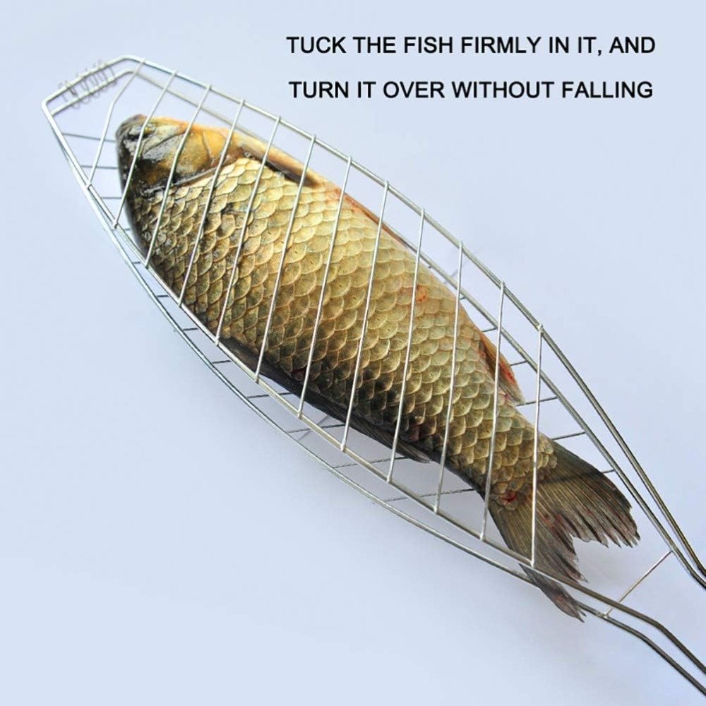 Deluxe Portable Fish Grill: Perfect Seafood Enjoyment Anywhere! - Image 3